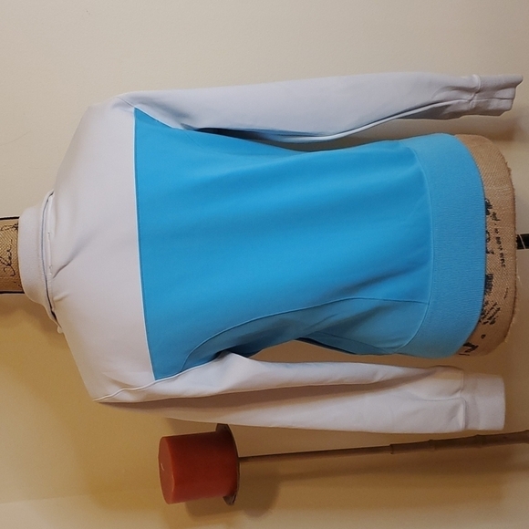 The North Face aqua & gray jacket size Medium - Picture 2 of 11